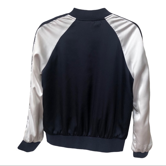 American Rag Embroidered Satin Jacket. - Picture 2 of 7